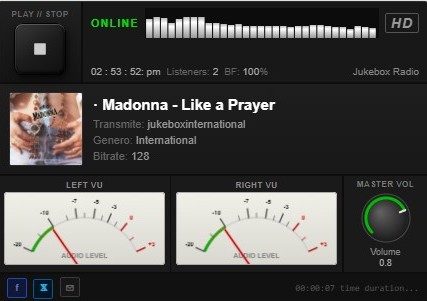 HD Player Black Rack για ραδιοφωνικό σταθμό