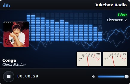 HD Player Electric Blue για ραδιοφωνικό σταθμό
