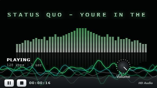 HD Player Night Pulse για ραδιοφωνικό σταθμό