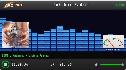 HD Player Retro EQ για ραδιοφωνικό σταθμό