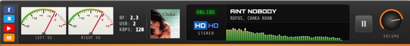 HD Player Studio Bar για ραδιοφωνικό σταθμό
